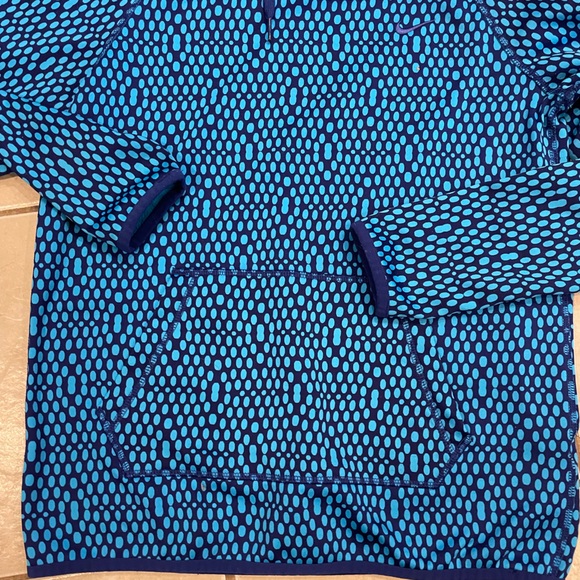 NIKE Therma-Fit Women's Blue Purple Hoodie Sweatshirt Hood GREAT! - Picture 2 of 5